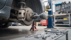 learn how to replace your front drive axle with this easy step-by-step guide. perfect for diy enthusiasts looking to save time and money on car repairs.