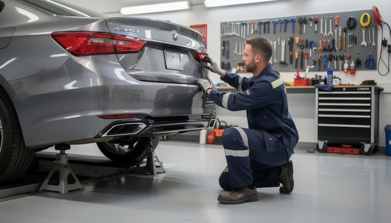 learn how to replace your car's rear bumper like a pro with this easy step-by-step guide. save money and get professional results at home.