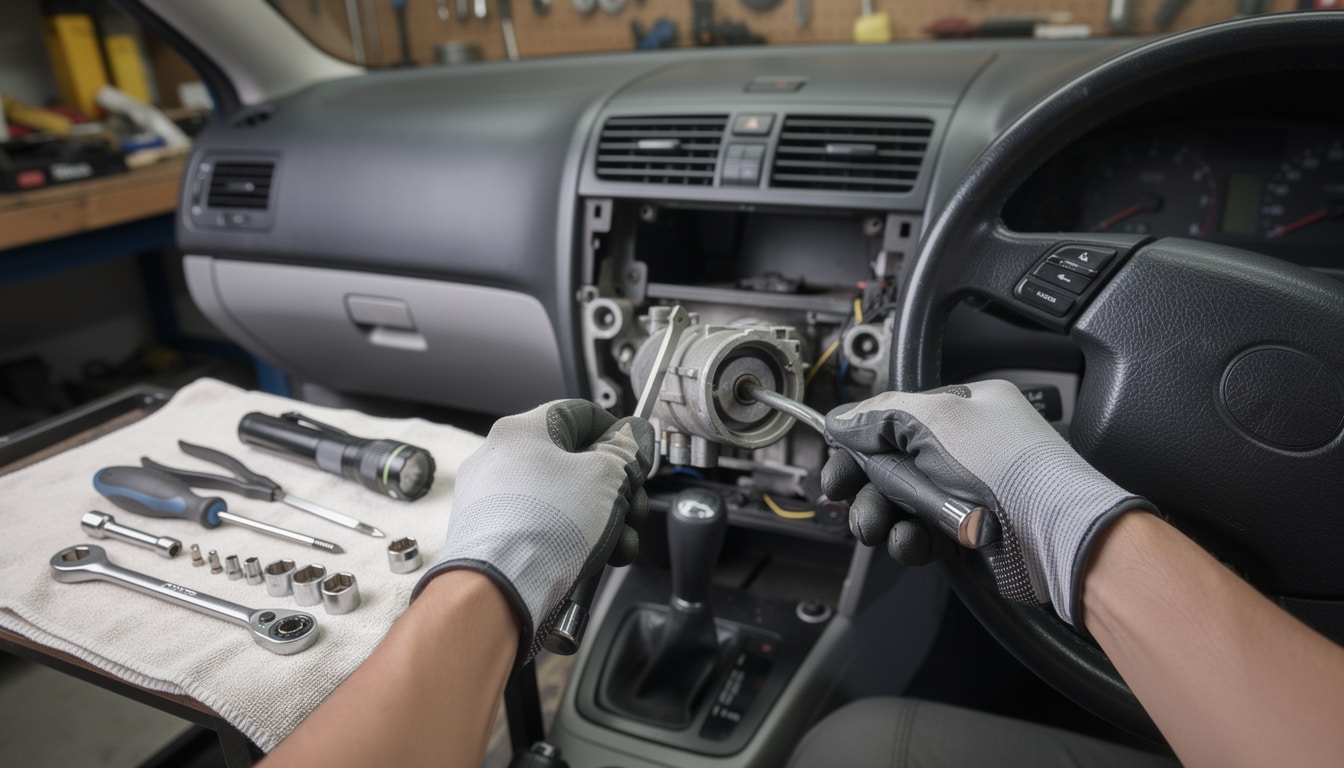 learn how to replace a faulty car ignition cylinder with this easy step-by-step guide. troubleshoot, remove, and install your ignition cylinder safely and efficiently.